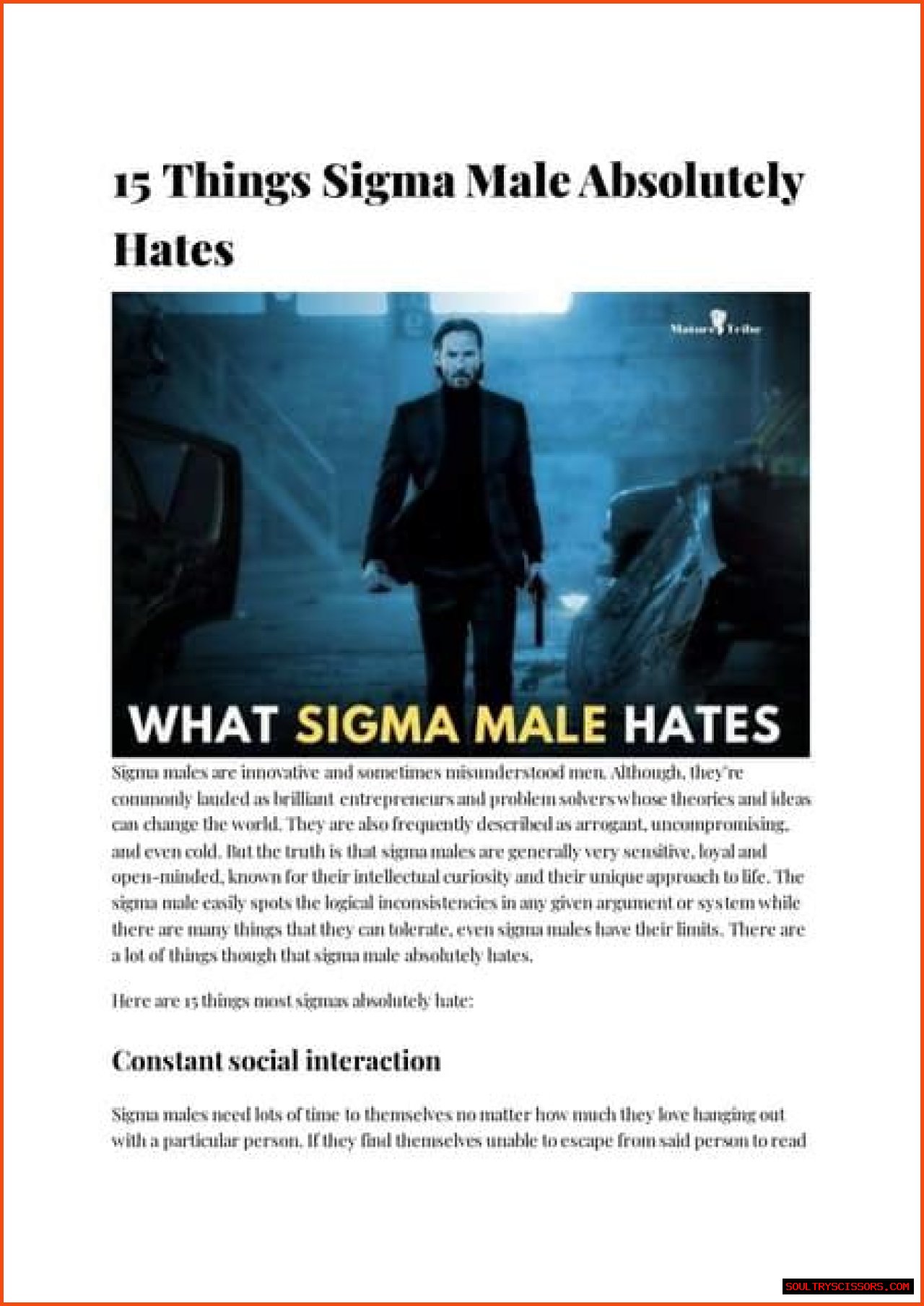 Absolutely hates