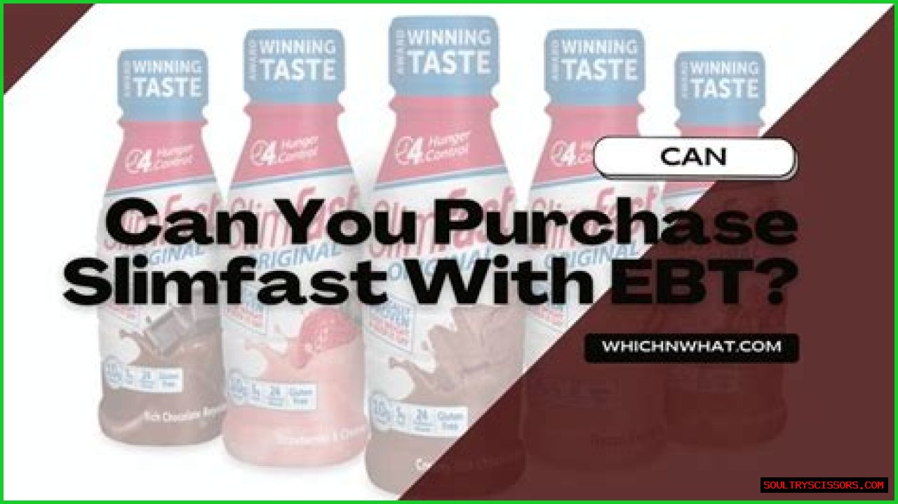 Can You Buy Slimfast With EBT?