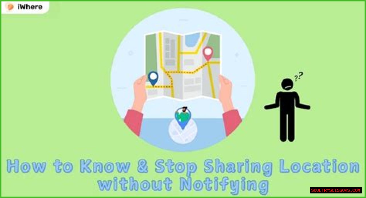 How do you know if someone stopped sharing their location?