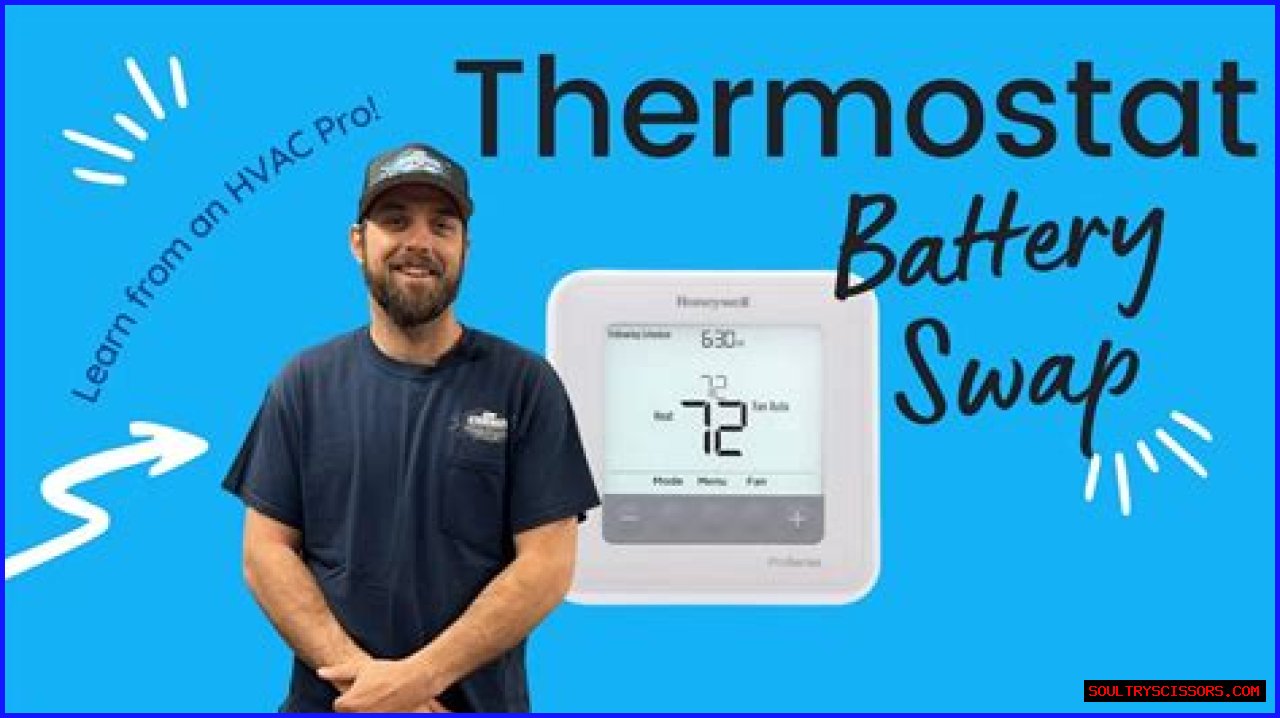 How to change battery in honeywell proseries thermostat