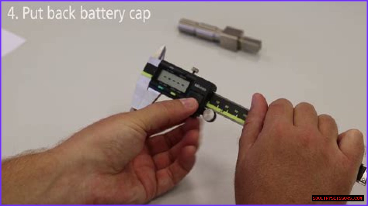 How to change battery mitutoyo caliper