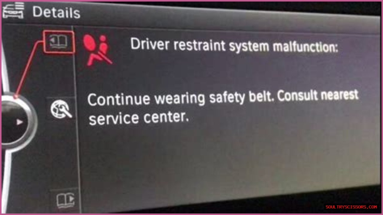How to Fix Driver Restraint System Malfunction in BMW Vehicles?