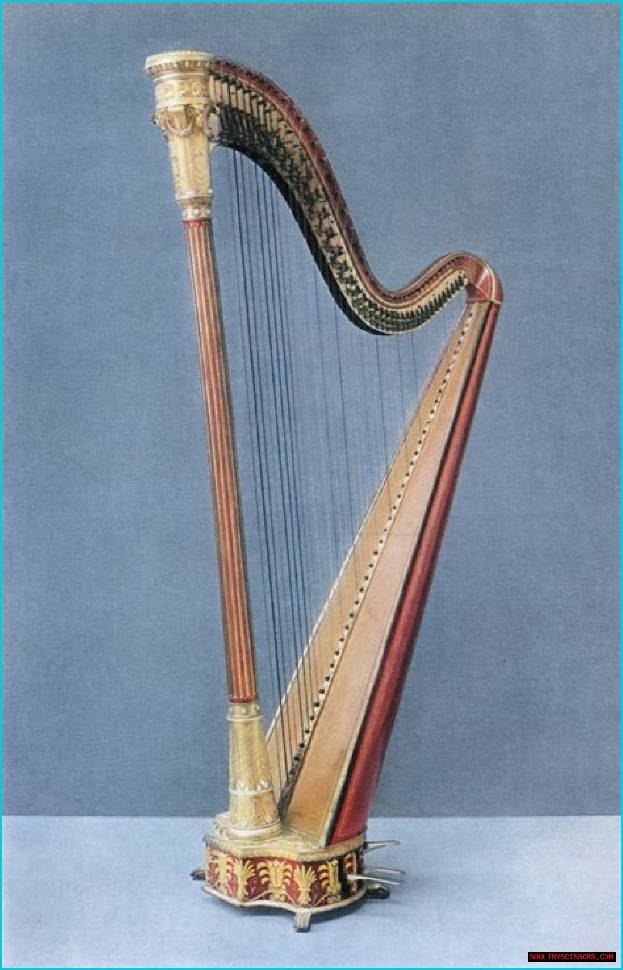 Instrument associated with heavenly music