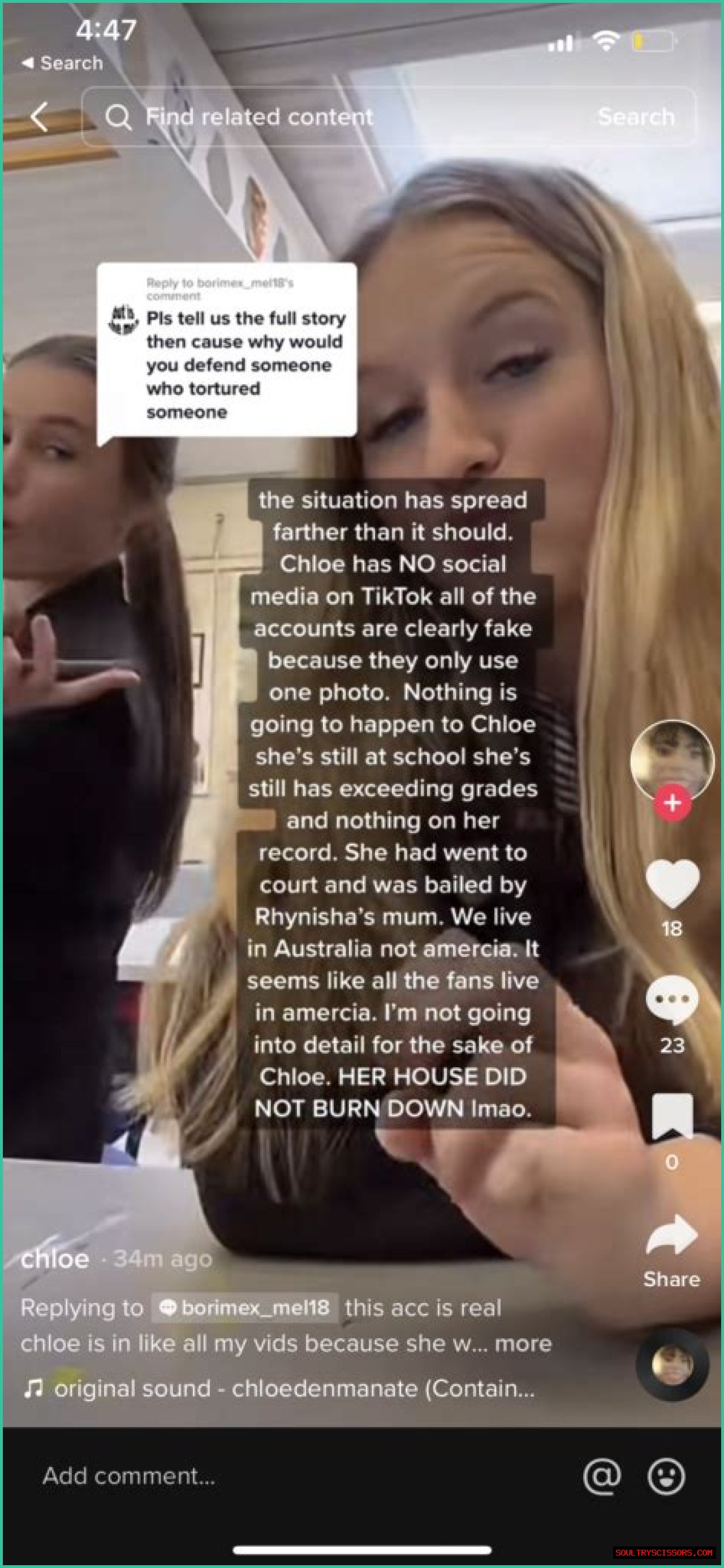 Watch 'Funny as f*ck,' Rynisha Grech mocks Kirra Hart in TikTok video after bashing her with Shanaya Grech and Chloe Denman.