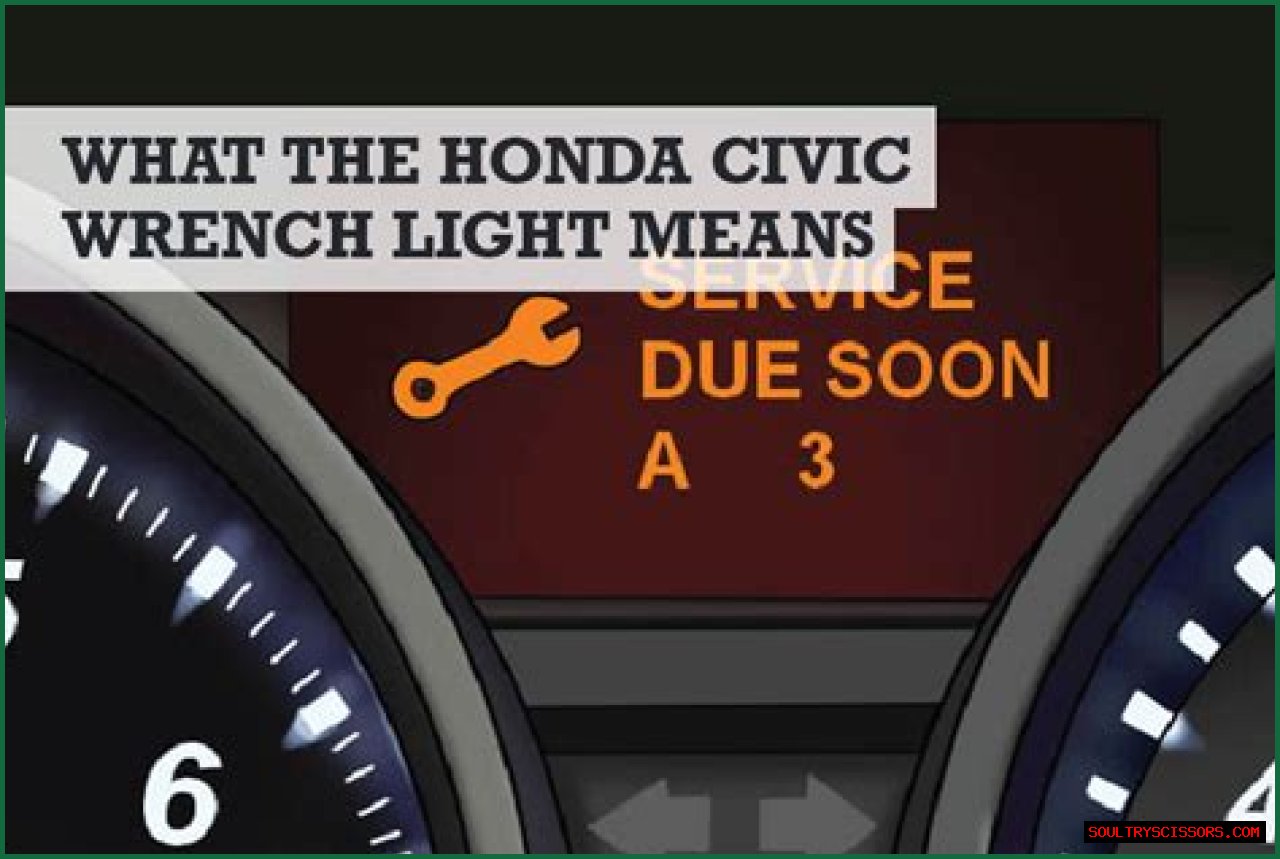 What does the wrench light mean on a honda?