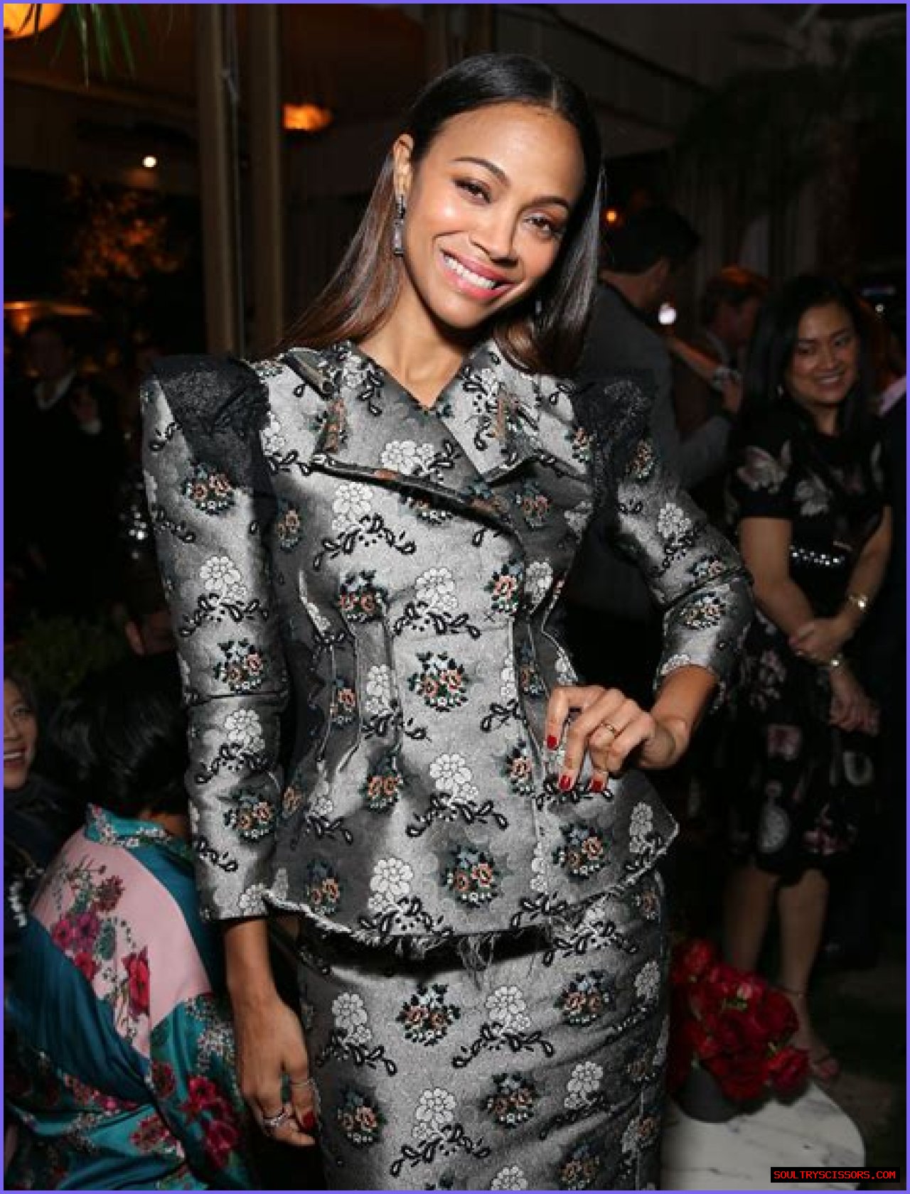 Zoe Saldana's Husband Marco Perego Took Her Last Name: Here's Why
